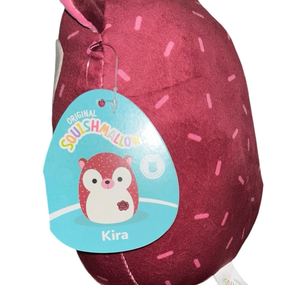 7-inch Kira the Hedgehog Girly Goth First to Market Rose Squishmallows Plush - Picture 2 of 5
